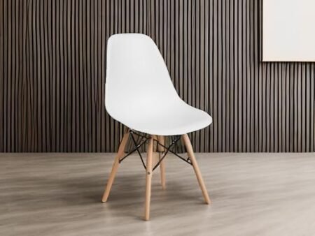 Plastic modern dining chairs